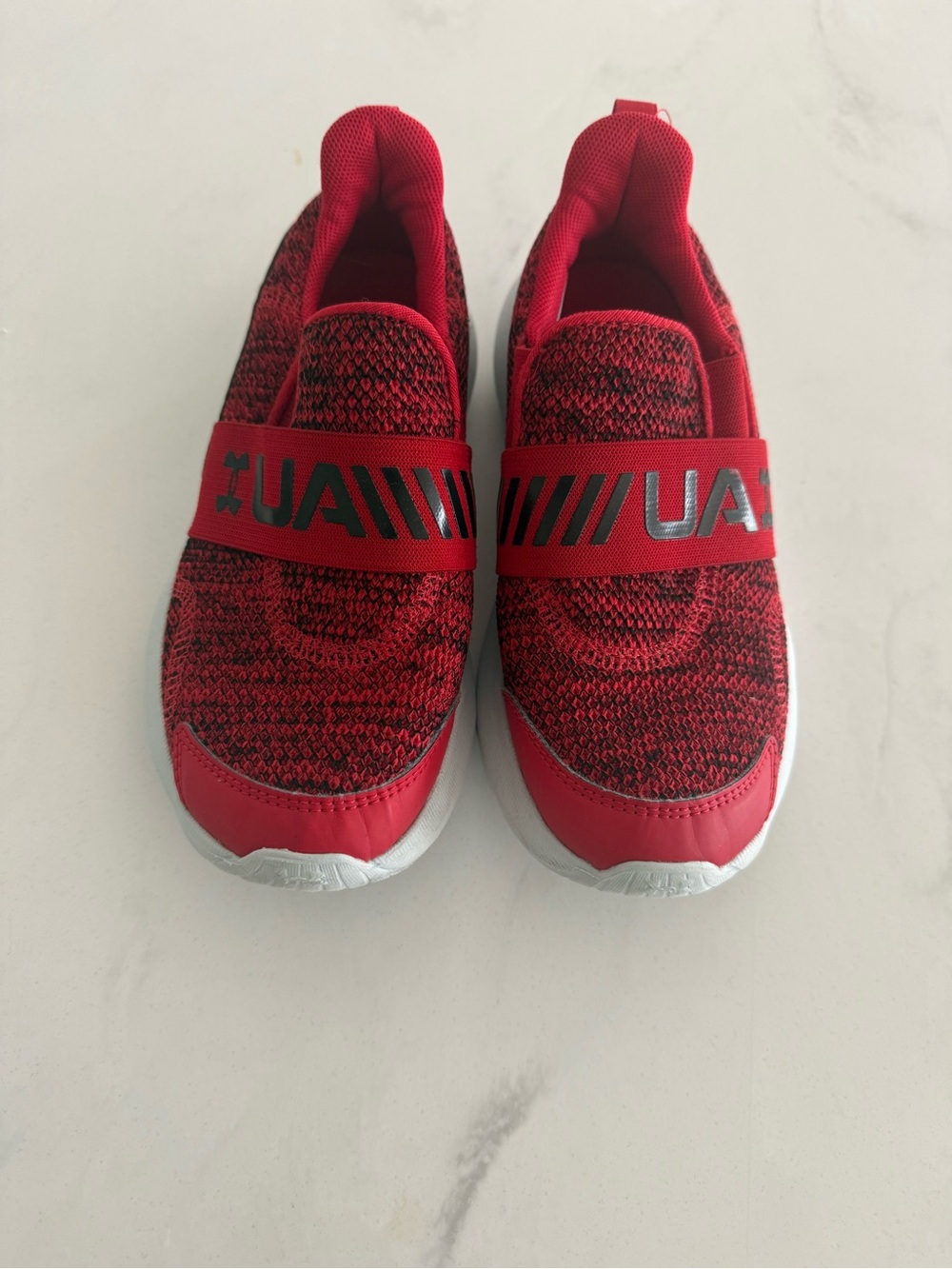 Kids' Slip-On Athletic Sneakers in Red